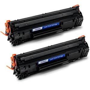 זוג טונרים תואמים שחור HP CE285AD 85A