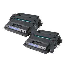 זוג טונרים תואם HP ce255xd