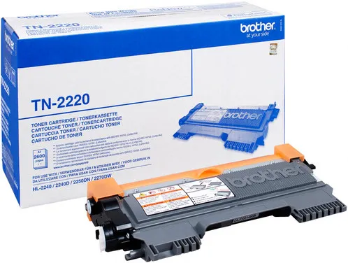 טונר שחור מקורי Brother TN2220