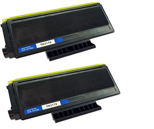 זוג טונרים שחור תואם Brother tn3170