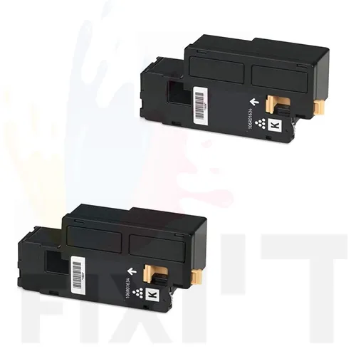 זוג טונרים שחור תואם Xerox 106R01634