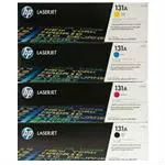 סט 4 טונרים מקוריים HP 131A CF210A CF211A CF212A CF213A