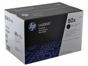 זוג טונרים מקוריים HP 80x CF280XD