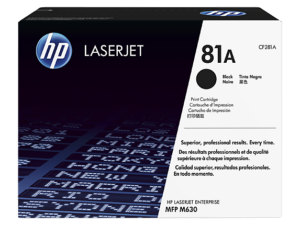 טונר שחור מקורי HP 81A CF281A