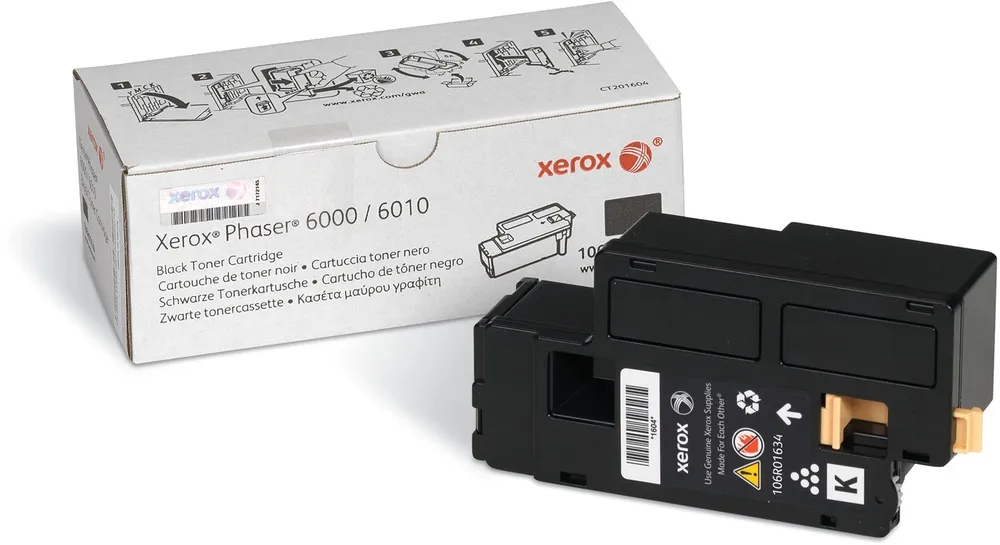 טונר שחור מקורי Xerox 106R01634