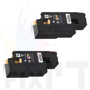 זוג טונרים שחור תואם Xerox 106R02763
