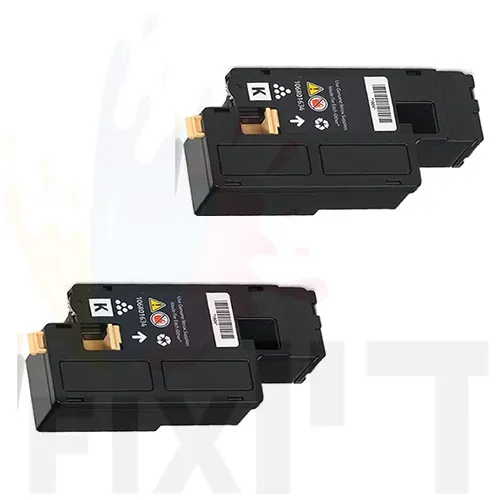 זוג טונרים שחור תואם Xerox 106R02763