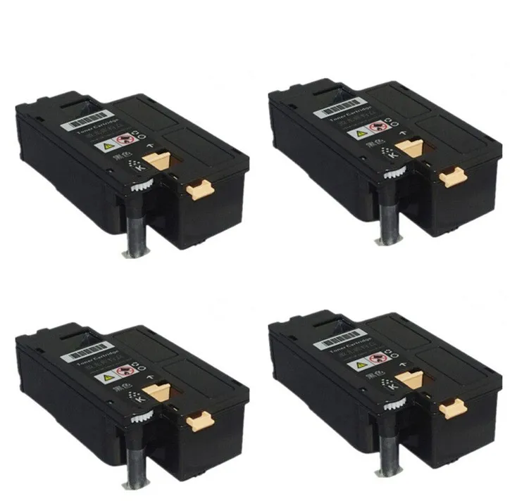ארבעה טונרים שחורים תואמים Xerox 106R02763