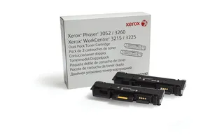 זוג טונרים שחור מקורי Xerox 106R02782