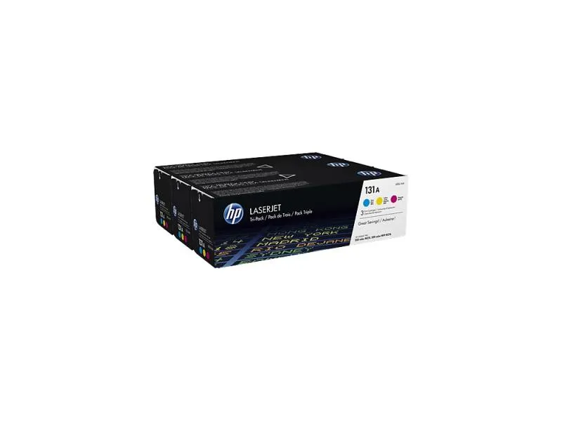 שלישיית טונרים מקוריים HP U0SL1AM CF211A+CF212A+CF213A