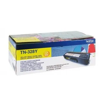 טונר צהוב מקורי Brother TN328Y