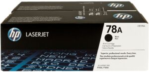 זוג טונרים שחור מקורי HP CE278AD