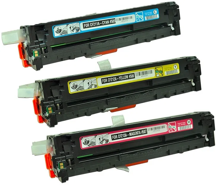 מארז שלושה טונרים תואמים HP131A CF211-3