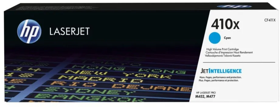 טונר סיאן מקורי HP 410X CF411X