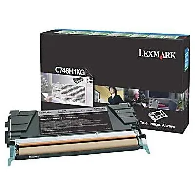 טונר שחור מקורי Lexmark C746H1KG