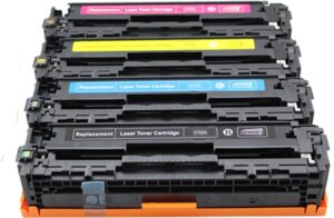 סט 4 טונרים תואמים HP 131A CF210A CF211A CF212A CF213A