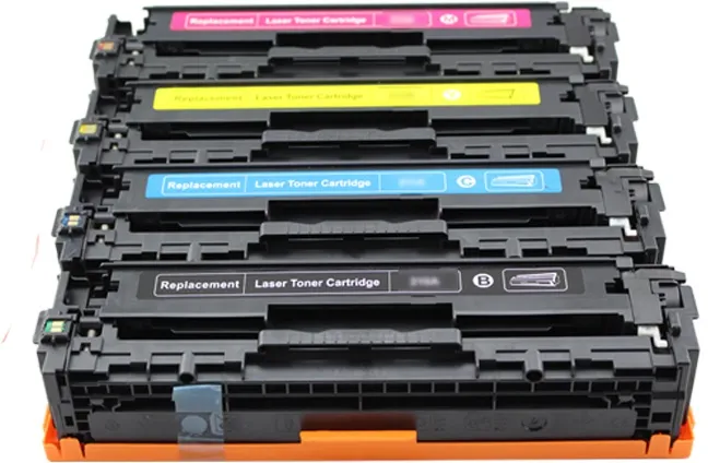 סט 4 טונרים תואמים HP 131A CF210A CF211A CF212A CF213A