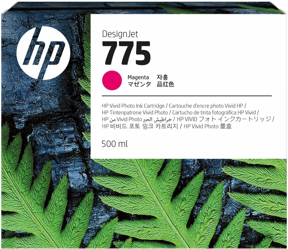 ראש דיו אדום מקורי HP 775 1XB18A