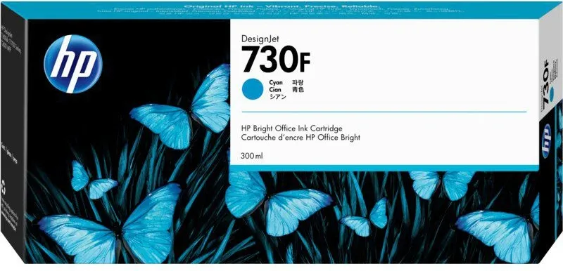 ראש דיו כחול מקורי HP 730F 1XB27A