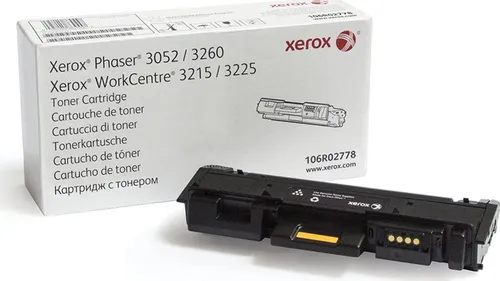 טונר שחור מקורי Xerox 106R02778