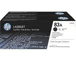 זוג טונרים מקוריים HP CF283AD