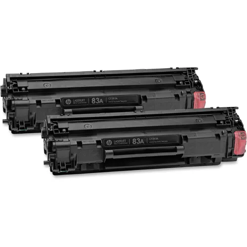 זוג טונרים שחור תואם HP CF283AD