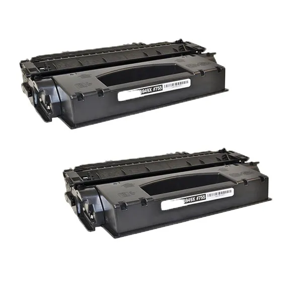 זוג טונרים תואמים HP Q5949XD