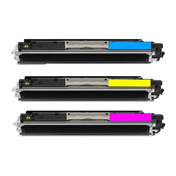 טונר ציאן מגנטה וצהוב תואם HP 126A 3 PCK CF341A
