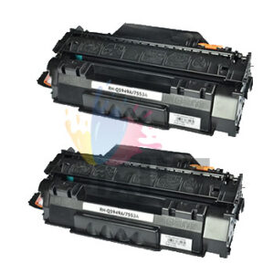 זוג טונרים תואם HP Q5949A 49A
