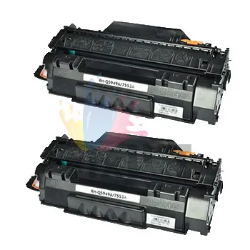 זוג טונרים תואם HP Q5949A 49A