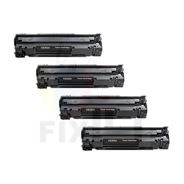 ארבעה טונרים תואמים HP CF283A 83A