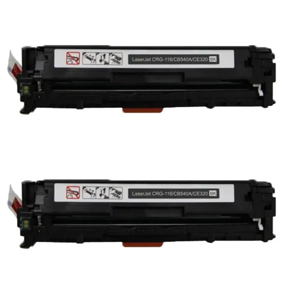 זוג טונרים תואמים HP 125A CB540AD