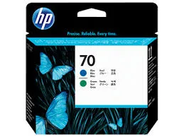 ראש הדפסה מקורי כחול וירוק HP C9408A 70