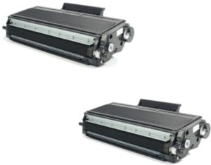 זוג טונרים שחור תואם Brother TN3410