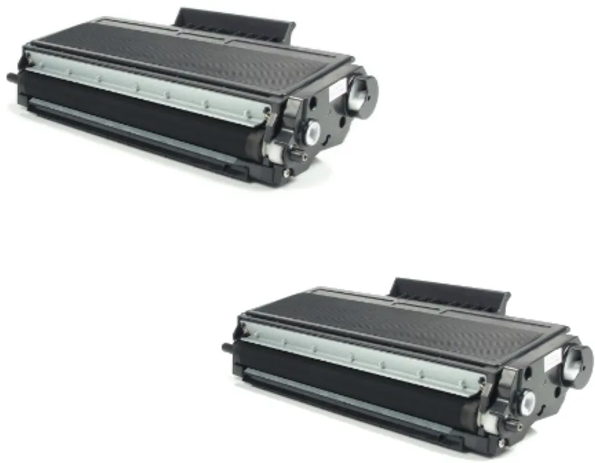 זוג טונרים שחור תואם Brother TN3410