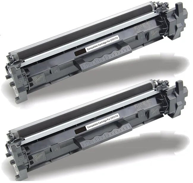 זוג טונרים תואמים HP CF217A