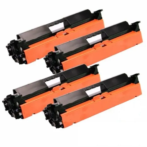 ארבעה טונרים תואמים HP CF217A