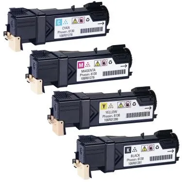 סט טונרים תואמים Xerox 6130