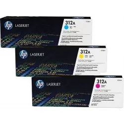שלישיית צבעים מקוריים HP CF440AM 312A