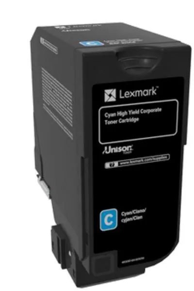 טונר כחול מקורי Lexmark 84C5HCE CX725de