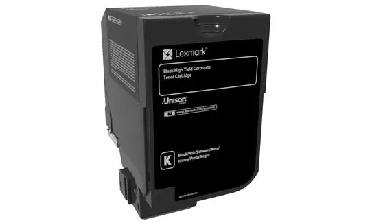 טונר שחור מקורי Lexmark 84C5HKE CX725de