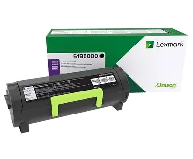 טונר שחור מקורי Lexmark 51B5000