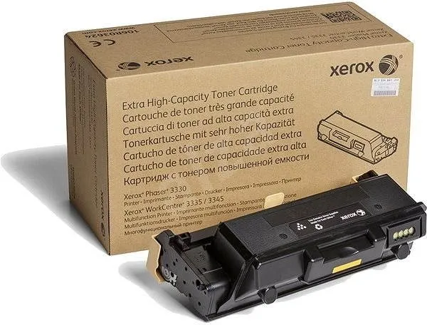 טונר שחור מקורי Xerox 106R03621