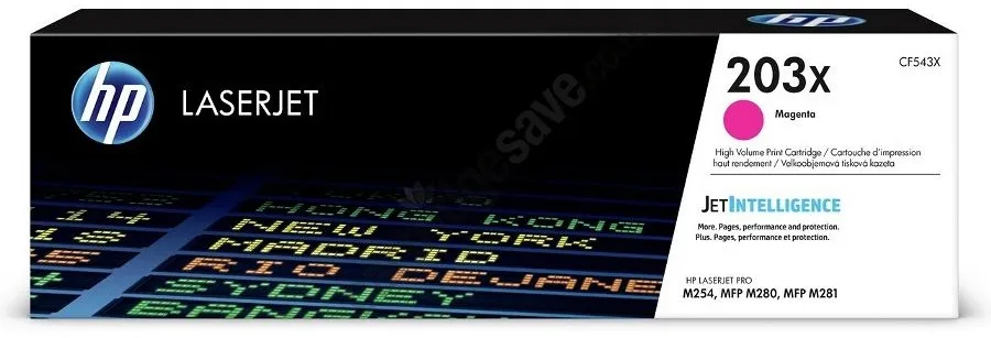 ‏טונר אדום מקורי HP 203X CF543X