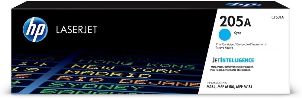 ‏טונר ‏כחול מקורי HP 205A CF531A