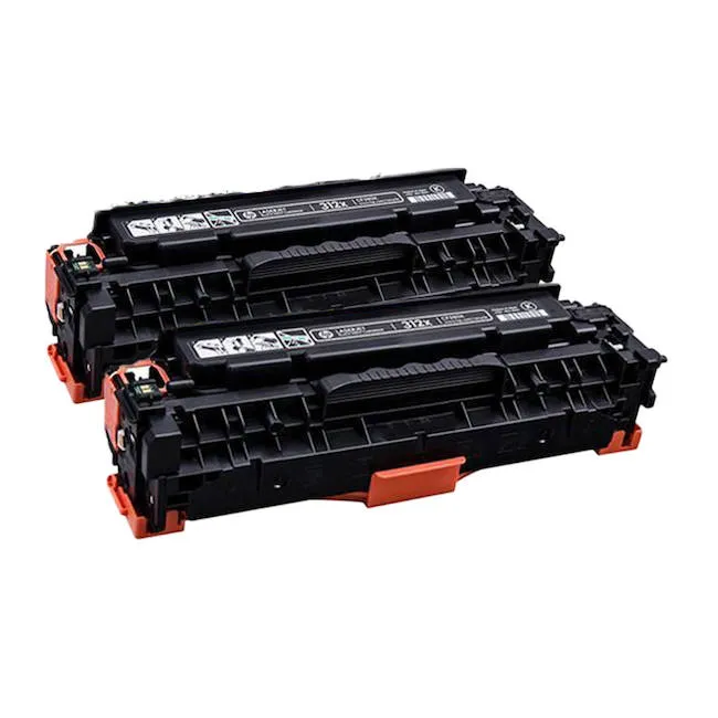 זוג טונרים שחור תואם HP 312X CF380XD