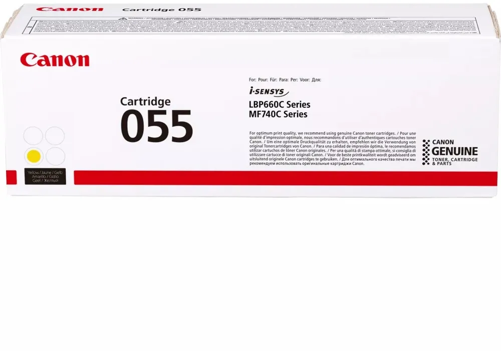 טונר צהוב מקורי Canon CRG055Y