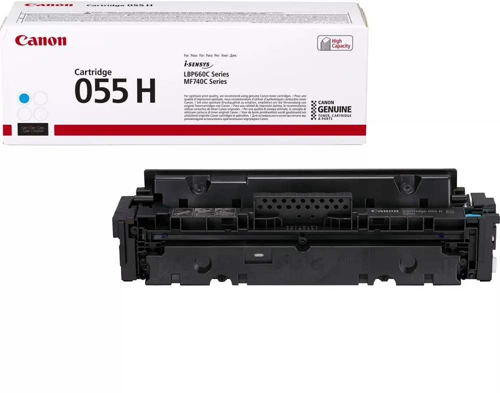טונר כחול מקורי Canon CRG055HC