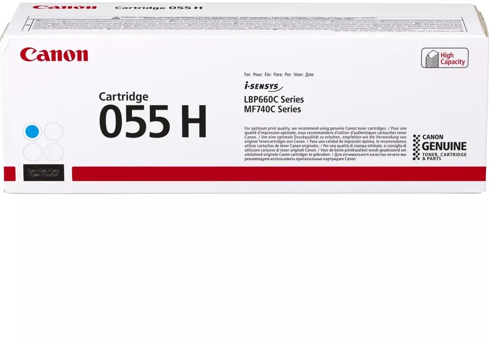 טונר כחול מקורי Canon CRG055HC
