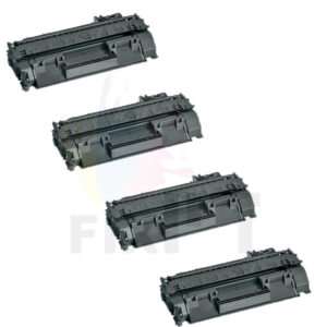 ארבעה טונרים תואמים HP CE505A